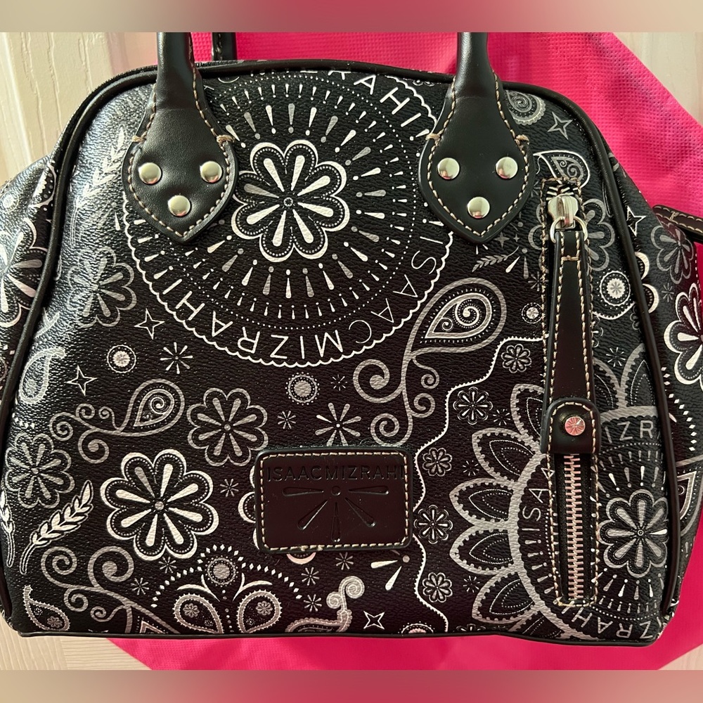 Isaac Mizrahi Signature Satchel Purse